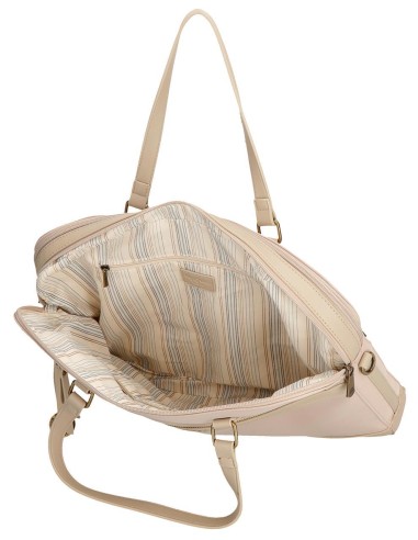 7926033 PORTAORDENADOR ADAP. 2C. C/BANDOLERA PJL MORGAN BEIG