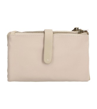 7928333 BILLETERO-MONEDERO PJL MORGAN BEIGE 2