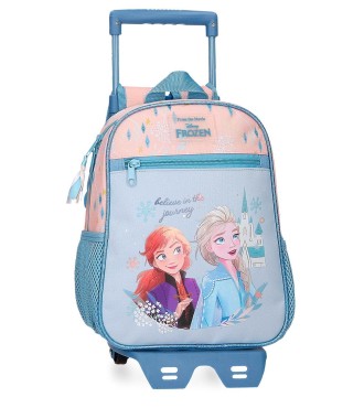 42121T1 MOCHILA ADAP.28CM.C/CARRO FROZEN BELIEVE IN THE JOUR