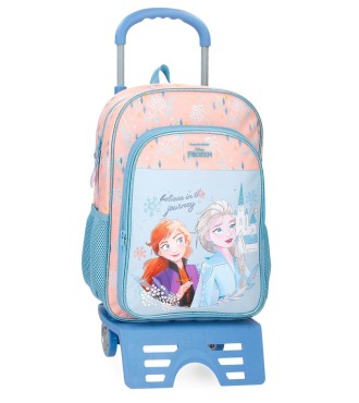 42123T1 MOCHILA ADAP 40CM.C/CARRO FROZEN BELIEVE IN THE JOUR