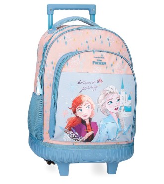 4212941 MOCHILA COMPACT 2R.FROZEN BELIEVE IN THE JOURNEY
