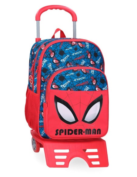 42524T1 MOCHILA ADAP.40CM.2C.C/CARRO SPIDERMAN AUTHENTIC 42524T1 MOCHILA ADAP.40CM.2C.C/CARRO SPIDERMAN AUTHENTIC