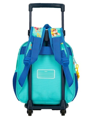 42620T2 MOCHILA ADAP, C/CARRO 25CM. PAW PATROL PAWSOME VIBES