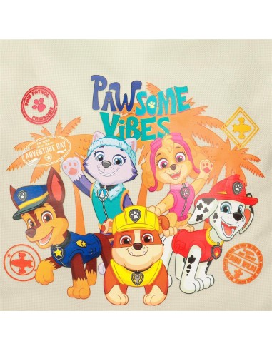 42620T2 MOCHILA ADAP, C/CARRO 25CM. PAW PATROL PAWSOME VIBES
