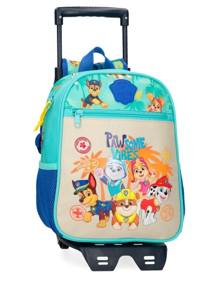 42621T2 MOCHILA ADAP. 28CM.C/CARRO PAW PATROL PAWSOME VIBES 42621T2 MOCHILA ADAP. 28CM.C/CARRO PAW PATROL PAWSOME VIBES