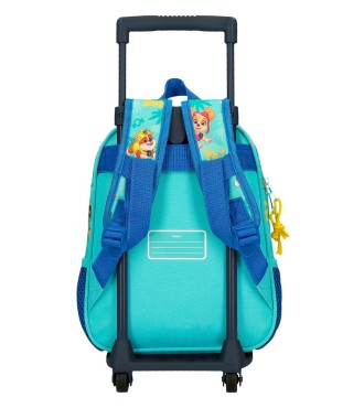 42621T2 MOCHILA ADAP. 28CM.C/CARRO PAW PATROL PAWSOME VIBES 2