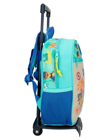 42621T2 MOCHILA ADAP. 28CM.C/CARRO PAW PATROL PAWSOME VIBES