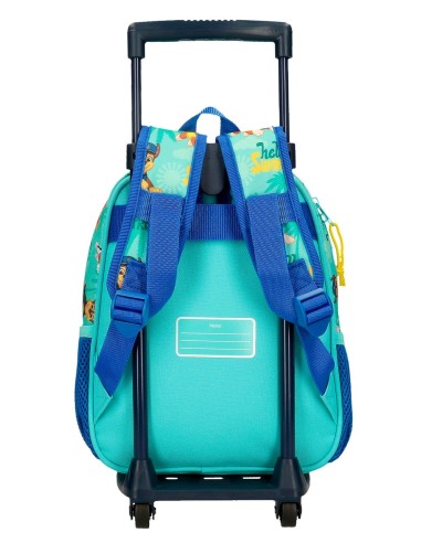 42621T2 MOCHILA ADAP. 28CM.C/CARRO PAW PATROL PAWSOME VIBES