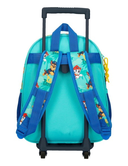 42622T2 MOCHILA ADAP 33CM. C/CARRO PAW PATROL PAWSOME VIBE