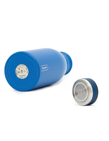 Botella Acero Inoxidable Azul Cobalto Tandem 350 Ml Botel...