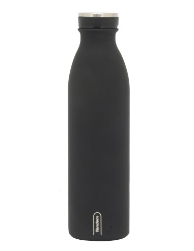 Botella Acero Inoxidable Tandem 750 Ml Negro Botella Acer...