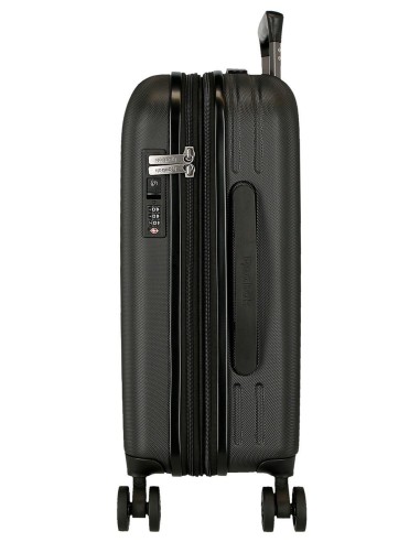 8358641 TROLLEY ABS 55CM.4R.C/EXP. REEBOK FRANKLIN NEGRO