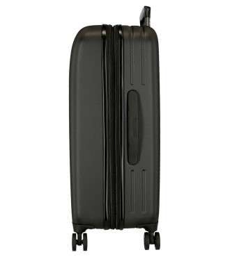 8359241 TROLLEY ABS 70CM. C/EXP. 4R. REEBOK FRANKLIN NEGRO 2