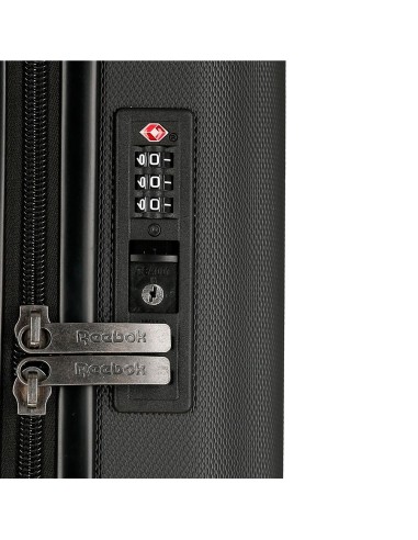 8359241 TROLLEY ABS 70CM. C/EXP. 4R. REEBOK FRANKLIN NEGRO