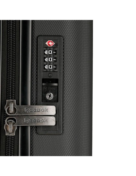 8359241 TROLLEY ABS 70CM. C/EXP. 4R. REEBOK FRANKLIN NEGRO