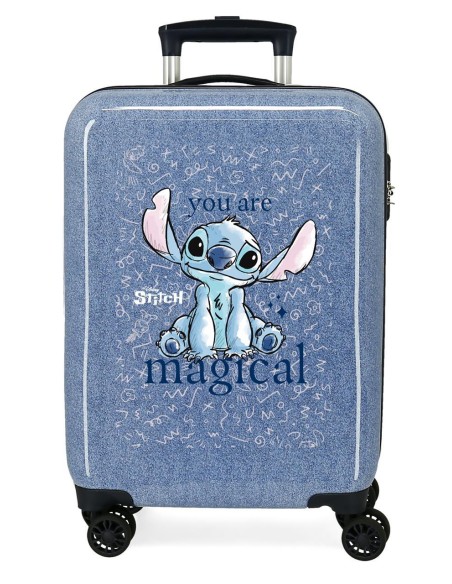 3851722 TROLLEY ABS 55CM.4R. STITCH YOU ARE MAGICAL 3851722 TROLLEY ABS 55CM.4R. STITCH YOU ARE MAGICAL