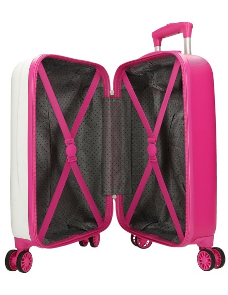 4231322 TROLLEY ABS 50 CM.4R HELLO KITTY GIRL GANG BLANCO