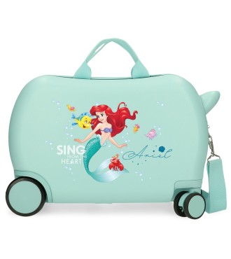 2671022 MALETA INF.ABS 4R.(2 MULTI.) 45CM. ARIEL TURQUESA