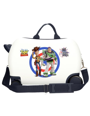 2451061 MALETA INF.ABS 4R.(2 MULTI.) 45CM. TOY STORY 4 BLANC
