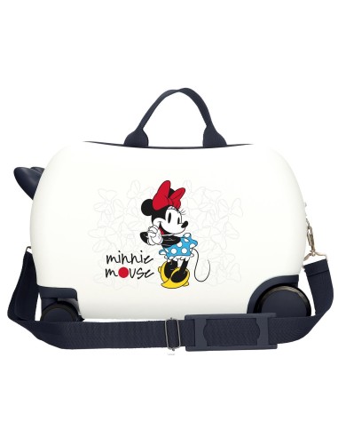 3671064 MALETA INF.ABS 4R.(2 MULTI.) 45CM. MINNIE MAGIC BLAN