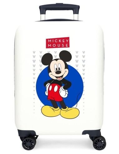 4681362 TROLLEY ABS 50 CM.4R MICKEY ENJOY THE DAY