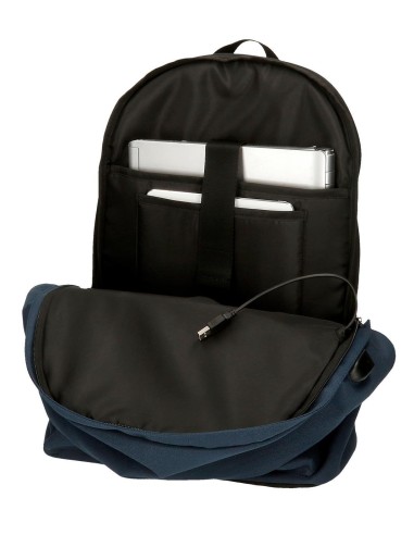 6332426 MOCHILA PORTAORDENADOR 2C. PJL ARIS EVERGREEN MARINO