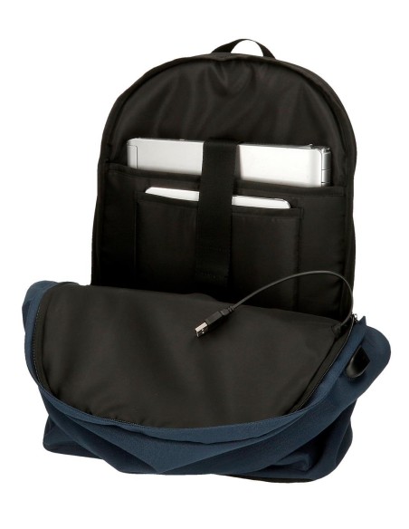 6332426 MOCHILA PORTAORDENADOR 2C. PJL ARIS EVERGREEN MARINO