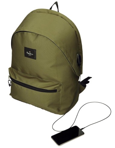 63324C3 MOCHILA PORTAORDENADOR 2C. PJL ARIS EVERGREEN VERDE
