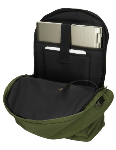 63324A4 MOCHILA PORTAORDENADOR 2C. PJL ARIS EVERGREEN VERDE