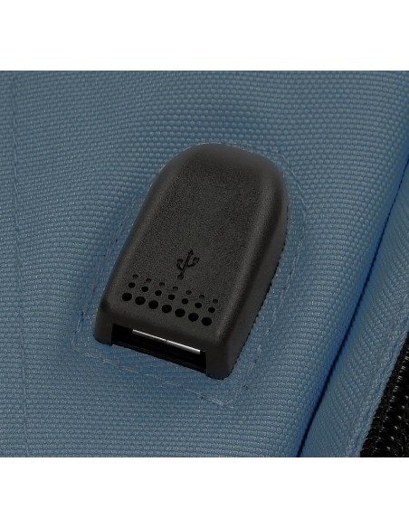 63324C1 MOCHILA PORTAORDENADOR 2C. PJL ARIS EVERGREEN AZUL P