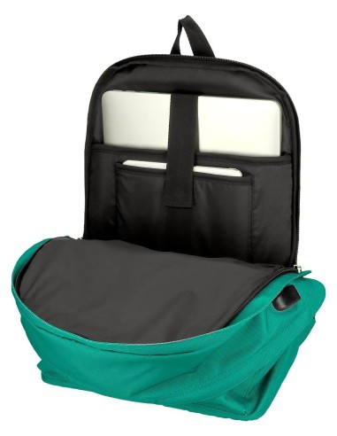 63324C6 MOCHILA PORTAORDENADOR 2C. PJL ARIS EVERGREEN VERDE