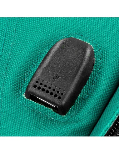 63324C6 MOCHILA PORTAORDENADOR 2C. PJL ARIS EVERGREEN VERDE