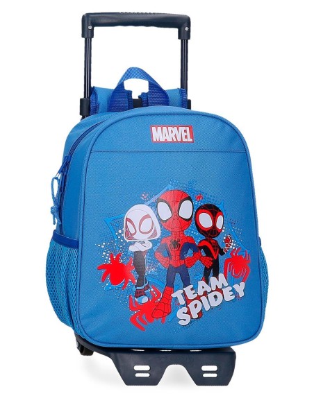 44721T1 MOCHILA ADAP.28 CM. C/CARRO TEAM SPIDEY 44721T1 MOCHILA ADAP.28 CM. C/CARRO TEAM SPIDEY