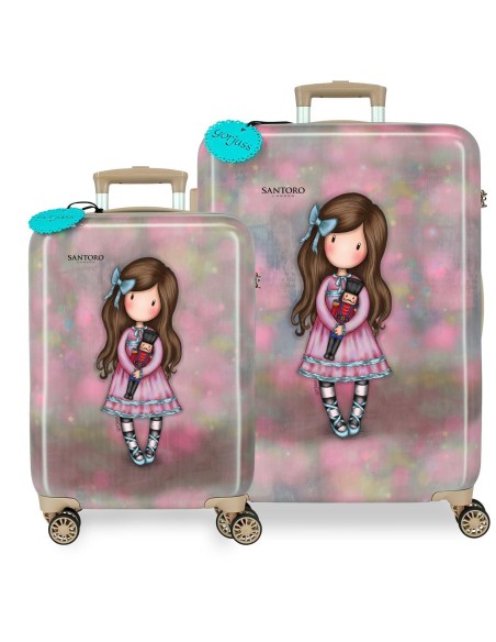 3831922 SET/2 TROLLEY S ABS 55/67CM.4R.GORJUSS THE NUTCRACK 3831922 SET/2 TROLLEY S ABS 55/67CM.4R.GORJUSS THE NUTCRACK