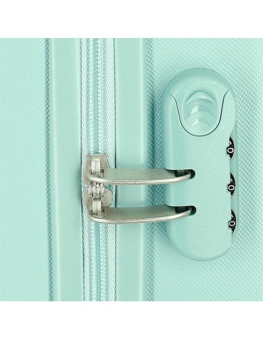 4311321 TROLLEY ABS 50 CM.4R BE HAPPY TURQUESA