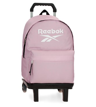 86123T6 MOCHILA ADAP. 44CM. C/CARRO REEBOK BOSTON ROSA