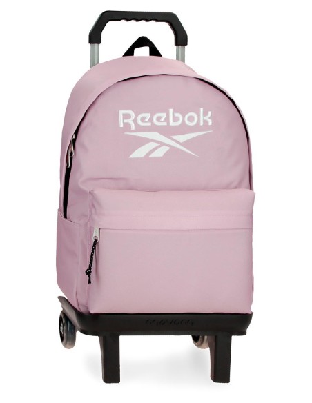 86123T6 MOCHILA ADAP. 44CM. C/CARRO REEBOK BOSTON ROSA 86123T6 MOCHILA ADAP. 44CM. C/CARRO REEBOK BOSTON ROSA