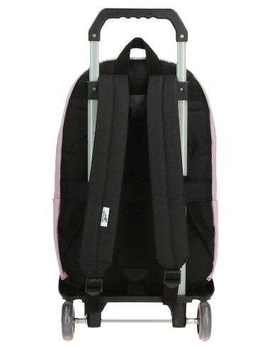 86123T6 MOCHILA ADAP. 44CM. C/CARRO REEBOK BOSTON ROSA