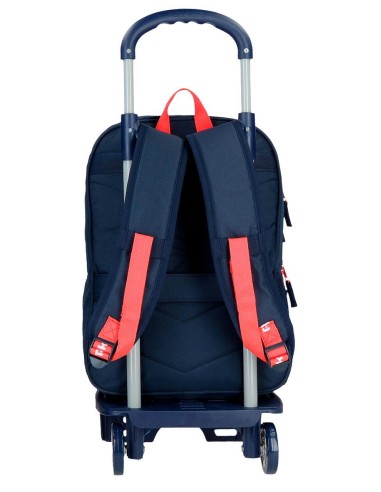 86221T1 MOCHILA 40CM.2C. C/CARRO REEBOK LUCIA