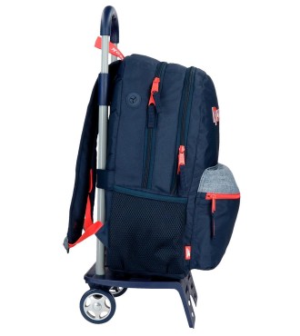 86225T1 MOCHILA 44CM. 2C. C/CARRO REEBOK LUCIA 2