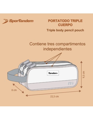 Portatodo Triple Cuerpo Cuadrado Tandem Privata Abstract ...