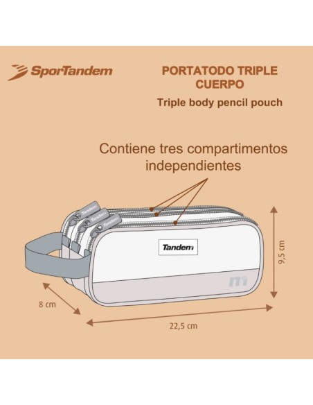 Portatodo Triple Cuerpo Cuadrado Tandem Privata Abstract ...