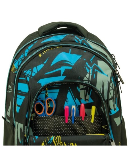 Mochila ST/AC Escolar Tandem Privata Abstract Mochilas Es...