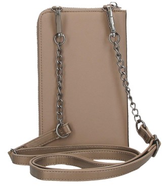 7085342 BANDOLERA PORTAMOVIL Y TARJETAS PJL RUBY TAUPE 2
