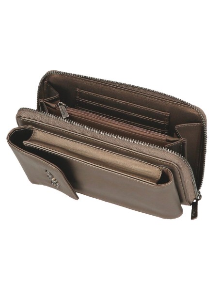 7085342 BANDOLERA PORTAMOVIL Y TARJETAS PJL RUBY TAUPE 7085342 BANDOLERA PORTAMOVIL Y TARJETAS PJL RUBY TAUPE