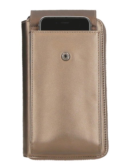 7085342 BANDOLERA PORTAMOVIL Y TARJETAS PJL RUBY TAUPE 7085342 BANDOLERA PORTAMOVIL Y TARJETAS PJL RUBY TAUPE