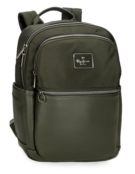 7092042 MOCHILA ADAP. PORTAORD. Y TABLET PJL CHRISTINE VERDE