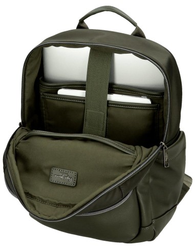 7092042 MOCHILA ADAP. PORTAORD. Y TABLET PJL CHRISTINE VERDE