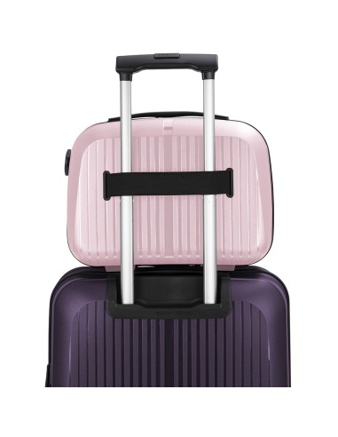 Set 3 Maletas C22-M-L + Neceser Gabol Brooklyn Rosa Juego...