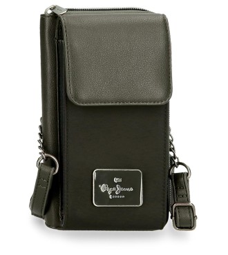 7095342 BANDOLERA PORTAMOVIL Y TARJETAS PJL CHRISTINE VERDE